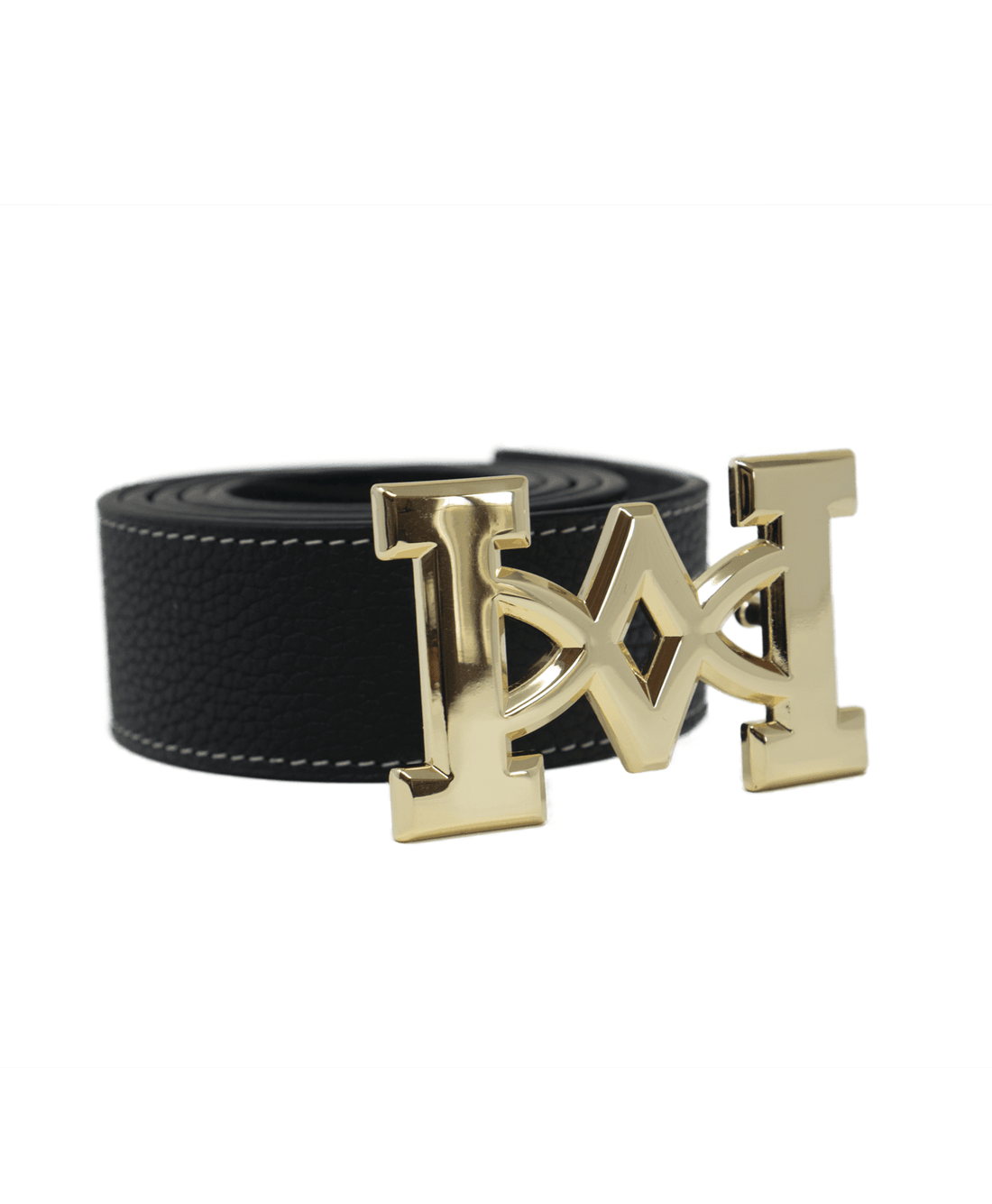 Morreale Paris Morreale Paris Logo Buckle Belt Gold