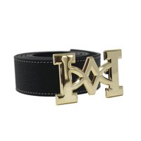 Morreale Paris Morreale Paris Logo Buckle Belt Gold